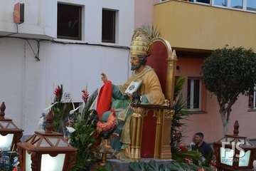 Procesión religiosa por las calles de El Ejido (Foto Francisco Javier Santana)